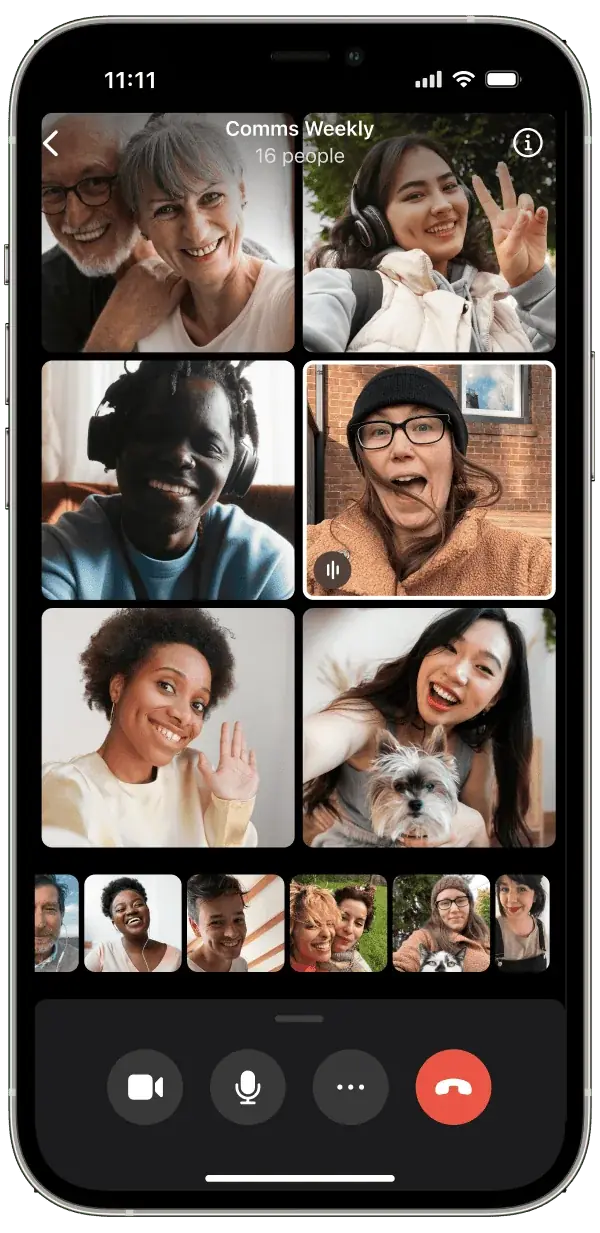 神殿窗内 iPhone 界面